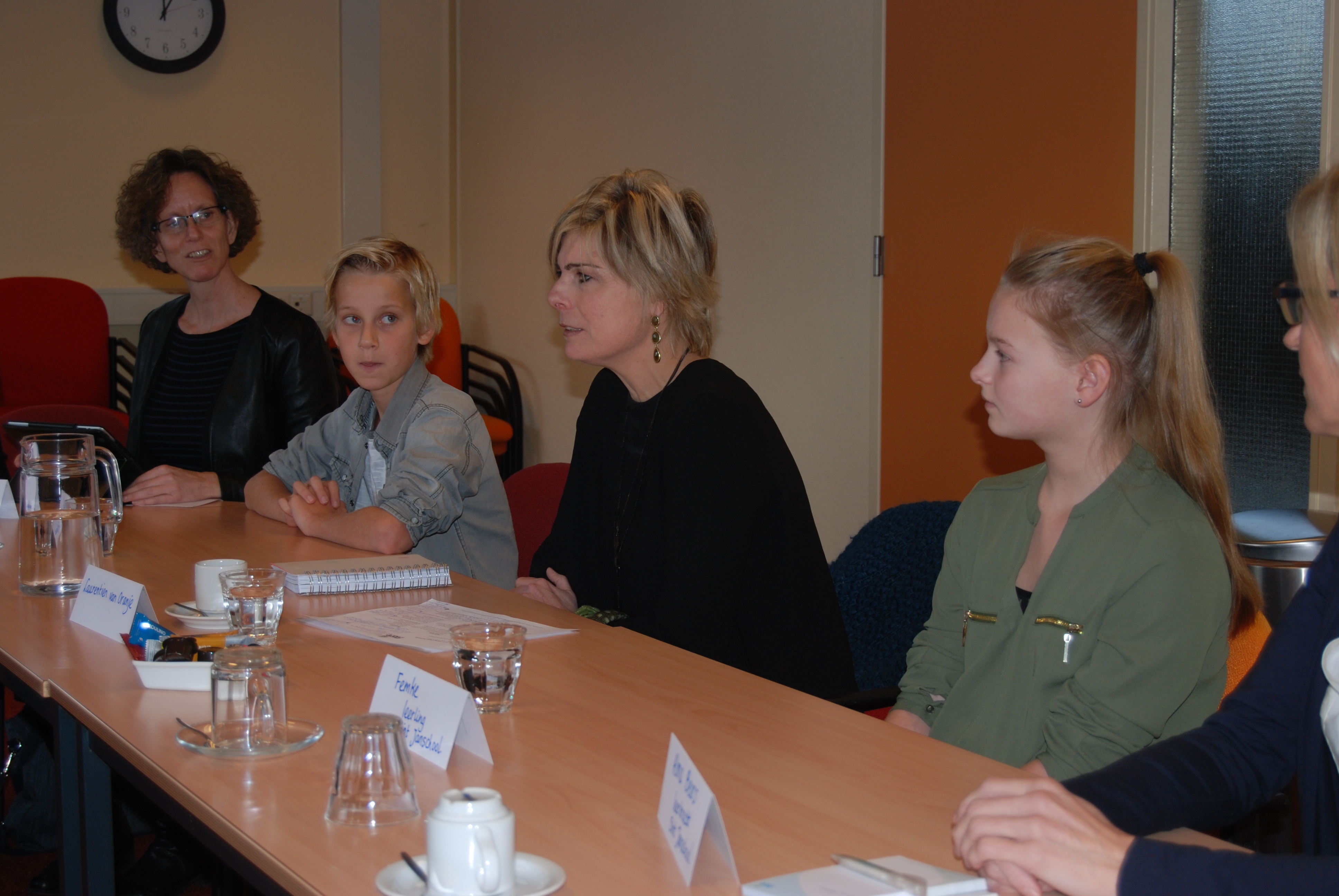 Bezoek prinses Laurentien aan Stichting Flore